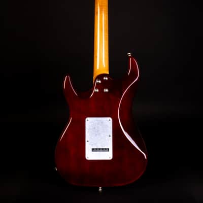 JET JS-450 TBK - Gloss Transparent Black with Flame Maple Top image 2
