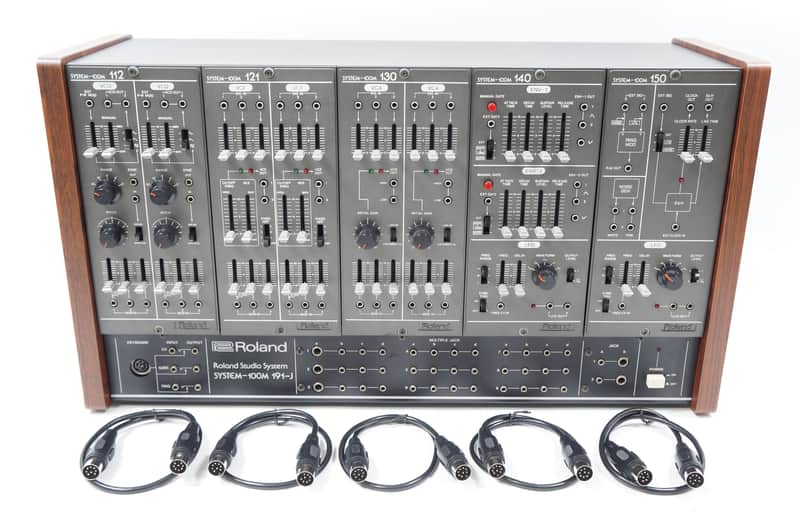 Roland SYSTEM-100M Analog Modular Synthesizer Studio System Model 112 / 121 / 130 / 140 / 150 image 1