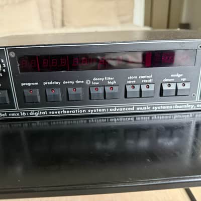 AMS RMX16 Digital Reverberation System 1980s - Black image 9