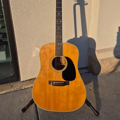 Martin 1974 D35 Dreadnought Acoustic Guitar with Gig Bag image 2