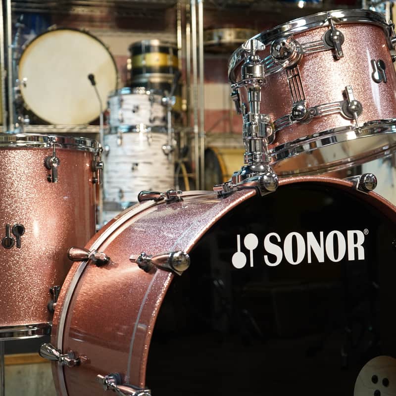 2020s Sonor SQ2 Vintage Maple Drum Set – 13×9/16×16/24×16 Cham…