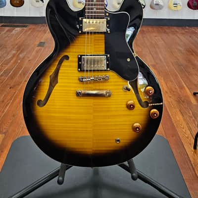 Epiphone Dot Deluxe VS 2006 Vintage Sunburst | Reverb