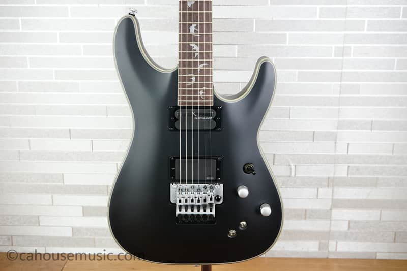 Schecter Damien Platinum-6 FR S Sustainiac - Satin Black image 1