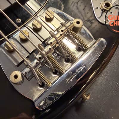 1979 Music Man Stingray Bass Black Pre-Ernie Ball OHSC image 14