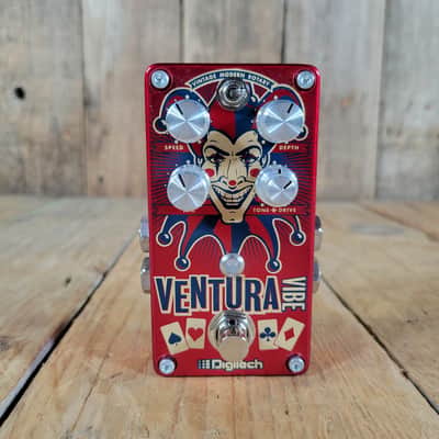 DigiTech Ventura Vibe Vibrato Rotary Speaker Pedal, Mint - Red image 2