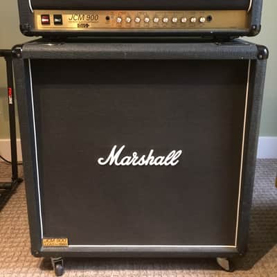 Marshall JCM 900 Half Stack (JCM 4100 Hi-gain Dual Reverb Head w/ JCM 900 Lead 1960 Cabinet 4x12) image 2