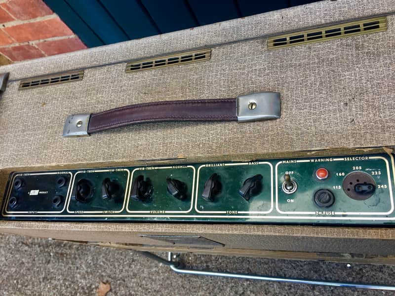 Vox AC-30/4 2-Channel 30-Watt 2x12" Guitar Combo 1960 - 1961 image 3