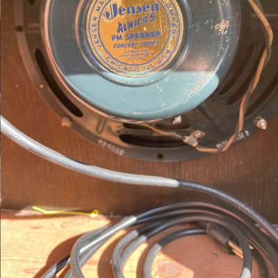 1955 Fender Tremolux 5E9 Narrow Panel Tweed image 6