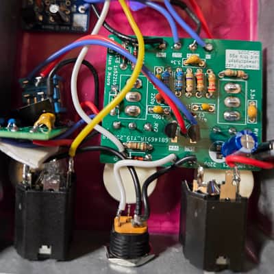 Handmade "Grape Fuzz" Unique feature-packed perc-style fuzz image 6