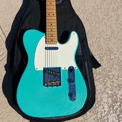 Fender USA Highway one TEXAS Telecaster 2003 Seafoam Green image 3