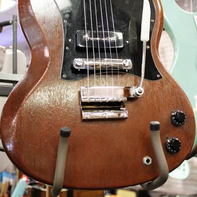 GIbson SG Junior "Large Guard" Early-70's - Natural **Amazing Player Ready to Go** image 2