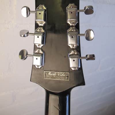 Isana "Elvis Model" 1958 Redburst, built by Josef Sandner. Archtop image 5