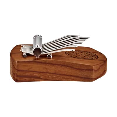 Meinl Sonic Energy Mini Kalimba, C Major, Tree of Life Design, Red Zebrawood image 4