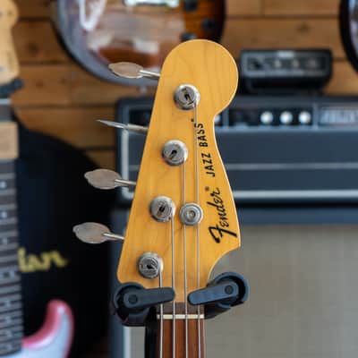 Fender JBR-800 Jazz Bass in See-Through Black - approx '88 - (Pre-Owned) image 3