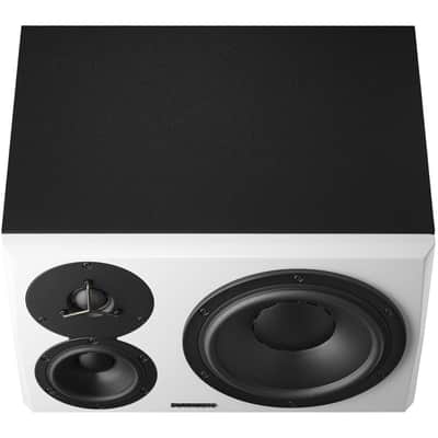 Dynaudio LYD 48 3-way Powered Studio Monitor (Left Side) - White image 2