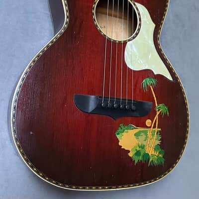 Stromberg Voisinet Hawaiian Parlor Guitar 1920's image 4