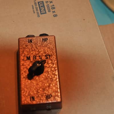 ISS/Howard Markman HM-1 Headphone monitor switch box. image 5