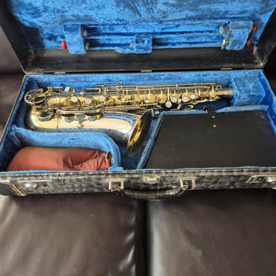 King Super 20 Silver Sonic Alto saxophone 1963 - Original lacquer image 11
