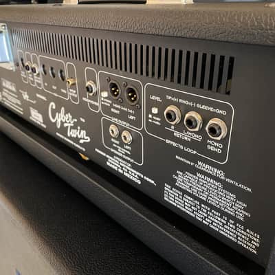 Fender Cyber-Twin Head w/ Original MIDI Foot Controller – Excellent Condition – Fully Functional image 8