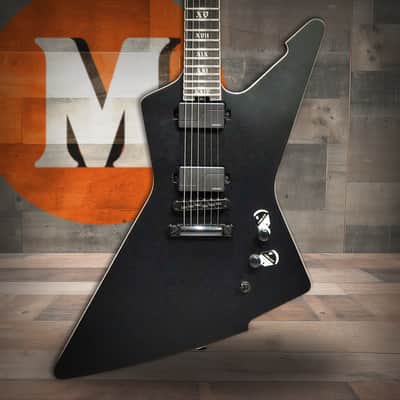 Schecter E-1 SLS Evil Twin - Satin Black Electric Guitar (1343) image 1