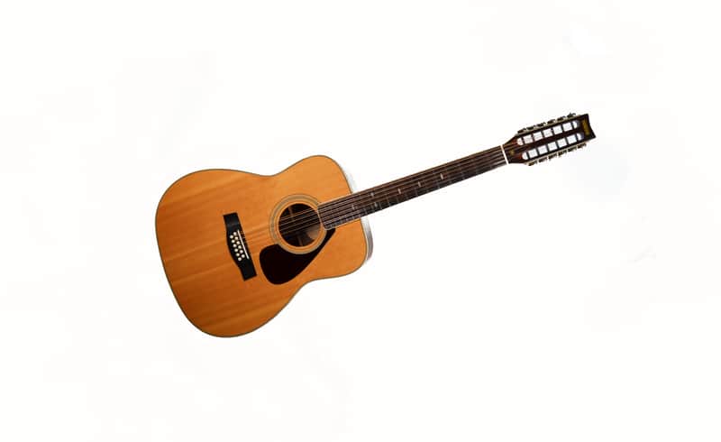 Yamaha FG-512 12-String Jumbo Dreadnought Natural | Reverb