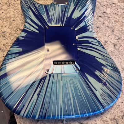 Fender SplatterCaster Midnight Swirl image 13