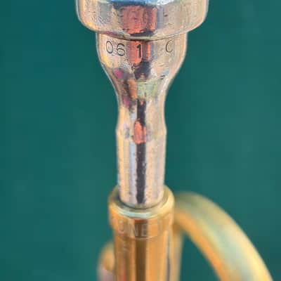 Monette C trumpet #218 mid 80's - Raw brass and nickel image 5