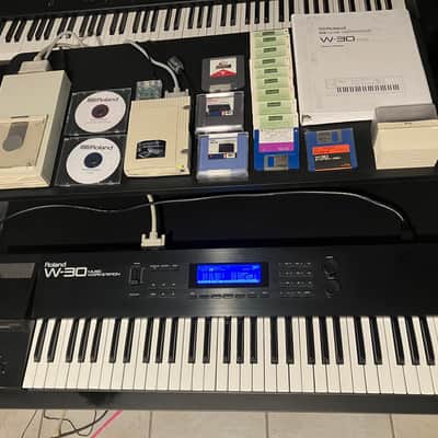 *VINTAGE* ROLAND W-30 WITH UPGRADES AND EXTRAS!!!