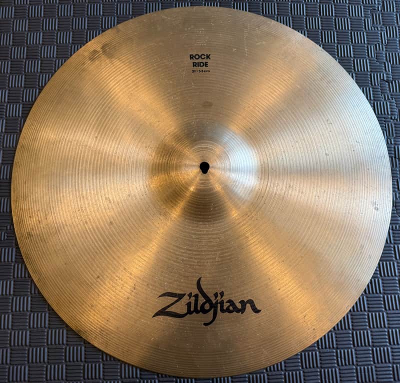 Zildjian 21" A Series Rock Ride Cymbal 1982 - 2012 - Traditional image 1