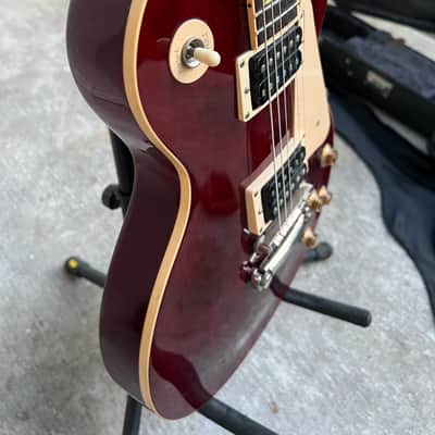 1960 Reissue 2001 Gibson Les Paul Classic - Translucent Red image 11