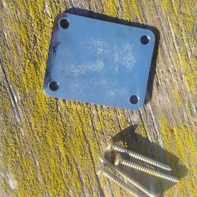Aged Relic Strat Neck Plate Fender Pre CBS 1957 image 9
