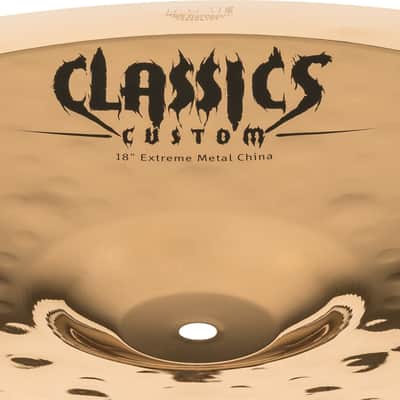 MEINL CC18EMCH-B Classics Custom Extreme Metal China 18 Zoll Becken brillant image 4