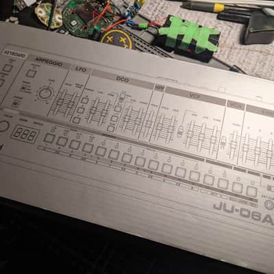 Roland JU-06A Boutique Series Synthesizer Module 2019 - Present - Black image 4