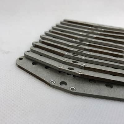 Pickup Winders Guitar Pickup Bobbin Making Flatwork Grey Bottom Sets for Strat 12 Pack image 3