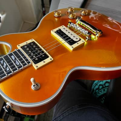 Epiphone Futura Les Paul Custom - Firestorm Shift w/USA Mojotone CTS Premium Wiring Harness/PIO Capacitors: image 12