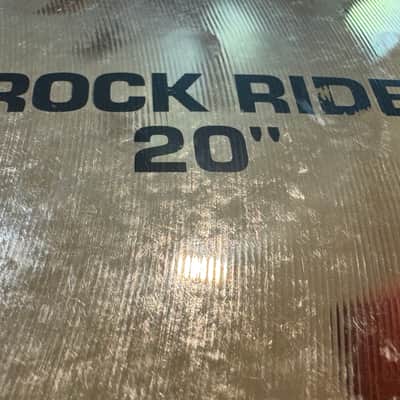 ^^^Used Paiste 20" Alpha Rock Ride Cymbal 2010 - 2016 - Brilliant in Very Good Condition^^^ image 5