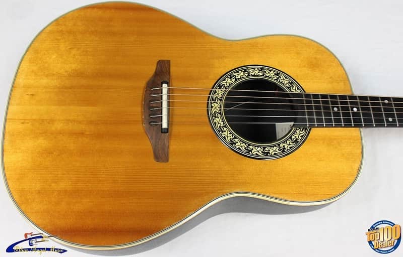 Vintage 1970-71 Ovation Balladeer 1111-4 Acoustic-Electric Guitar