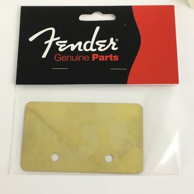 2 Made in USA Genuine Fender Jazzmaster Metal Pickup Shields + Parchment JM Cover image 7