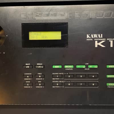 Kawai K1M Desktop Vintage Polyphonic Multitimbral Digital Synthesizer Module - year 1988