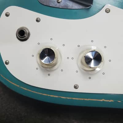 Silvertone model 1413L Vintage "1964-65" Turquoise image 8