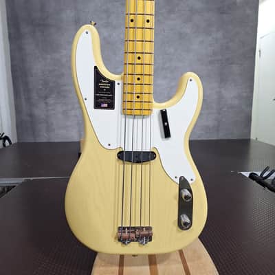 Fender American Vintage II '54 Precision Bass 2025 - Vintage Blonde 8.4 pounds Bild 3