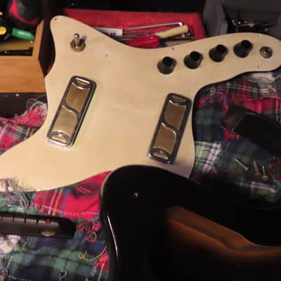 HARMONY 1966 BOBCAT H-15 SILHOUETTE 2 PICKUP DEARMOND GOLD FOIL CLEAN! ORIGINAL! image 23