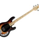 Sterling by Music Man StingRay Ray4 Bass Guitar in Vintage Sunburst Satin