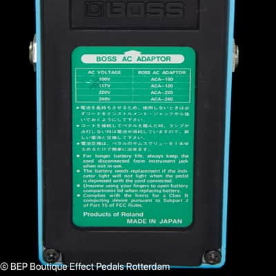 Boss CE-2 Chorus 1987 Japan s/n 838510 as used by Josh Klinghoffer, Johnny Marr, Jimmy Page image 9