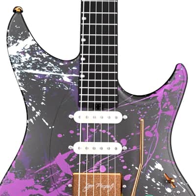 Enya Inspire: Carbon Fiber Super ST Smart Guitar Signature Inspire Iris image 13