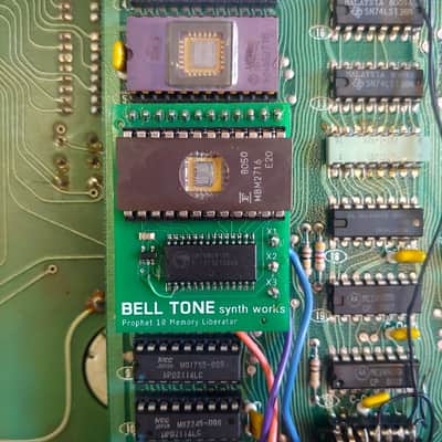 Sequential Circuits Prophet 10 “Memory Liberator” F-RAM Upgrade (lose the battery!)