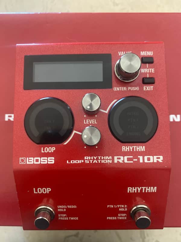 Boss RC-10R Rhythm Loop Station 2019 - Present - Red image 1