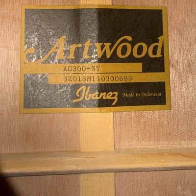 Ibanez Artwood AC-300 NT Solid top 2011 - Natural image 9