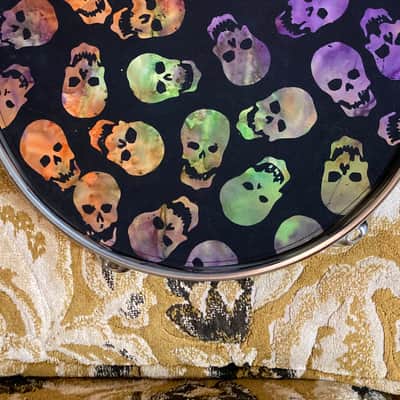 12" Drum Bunny reversible partial mute - funk cover - dampener - compare to Drum Tortillas image 1