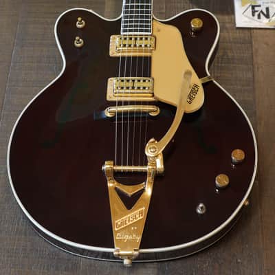 1994 Gretsch G6122 1962 Country Classic Reissue Electric Guitar Walnut Stain w/ Belly Rest + OHSC image 2